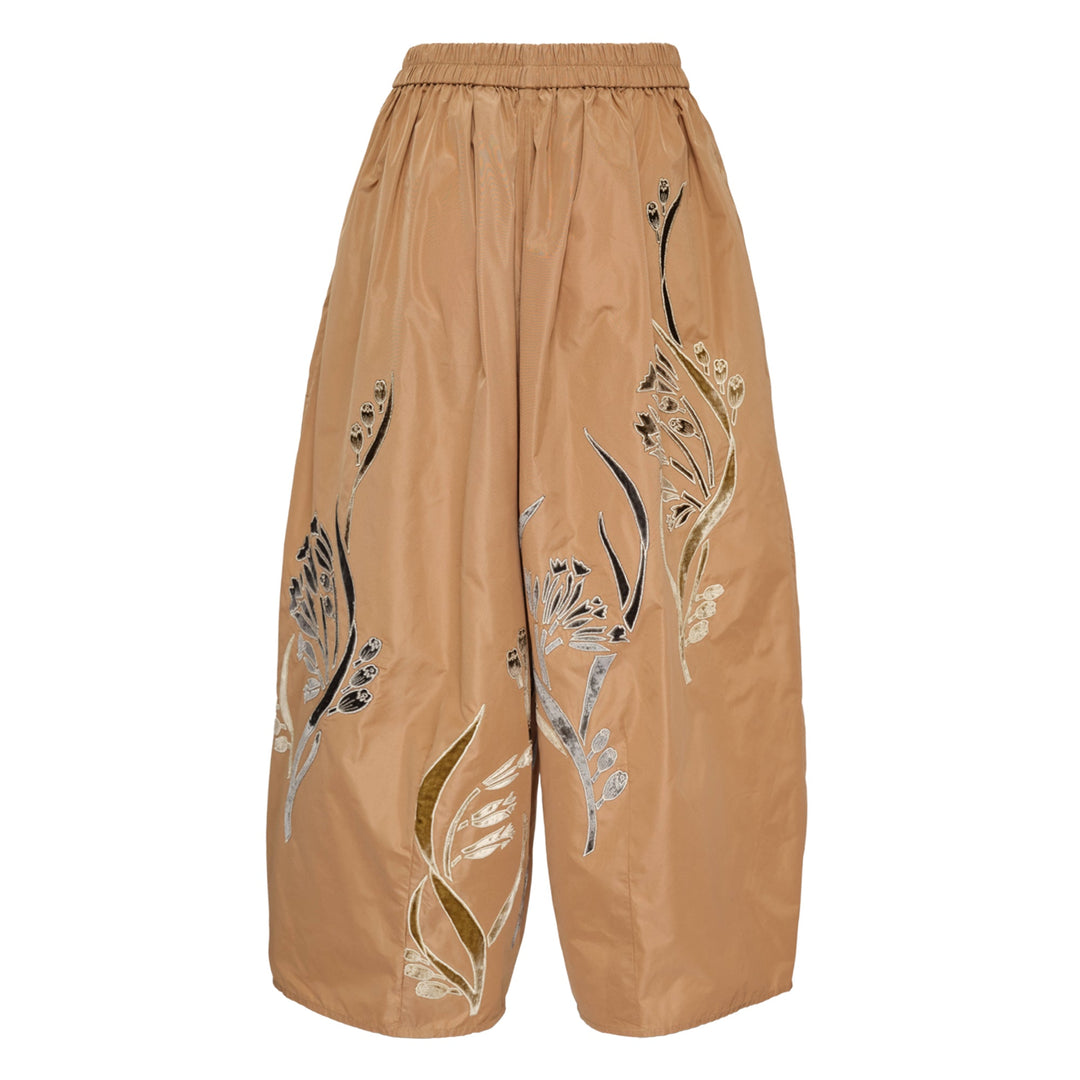 Taffeta 3/4 Length Cocoon Pant