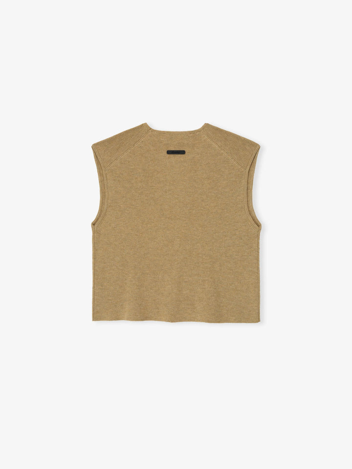 Signature Rib Knit Crop Top