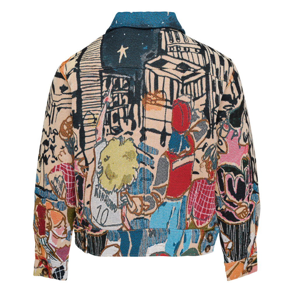 KidSuper Studios Jacquard Pocket Detail Jacket – Available at Club 21, Official Retailer in Singapore, Malaysia & Thailand with Global Shipping Online