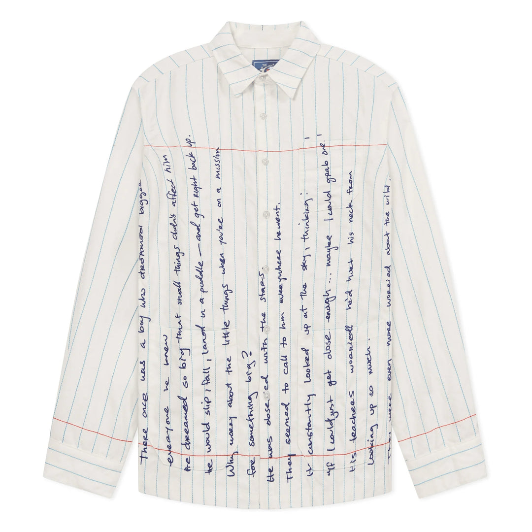 KidSuper Studios Paper Handwriting Overshirt – Available at Club 21, Official Retailer in Singapore, Malaysia & Thailand with Global Shipping Online