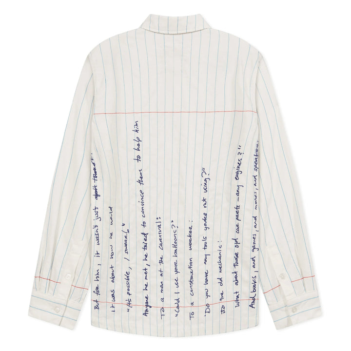 KidSuper Studios Paper Handwriting Overshirt – Available at Club 21, Official Retailer in Singapore, Malaysia & Thailand with Global Shipping Online