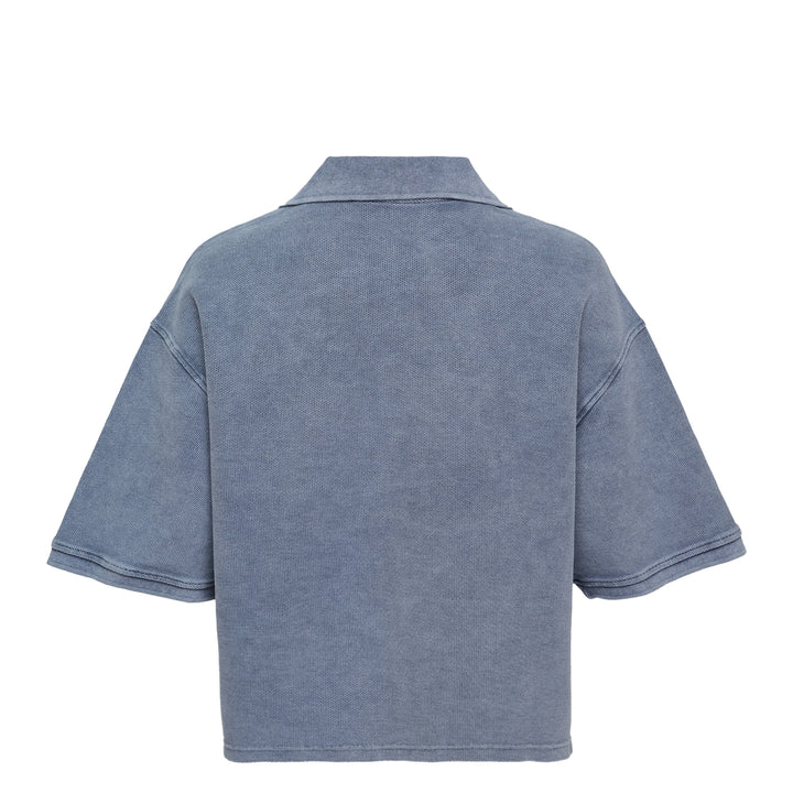 Alexander Wang Oversized High-Low Polo Top – Available at Club 21, Official Retailer in Singapore, Malaysia & Thailand with Global Shipping Online