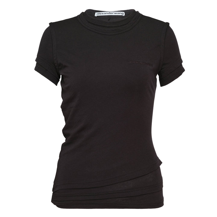 Layered Short Sleeve Top