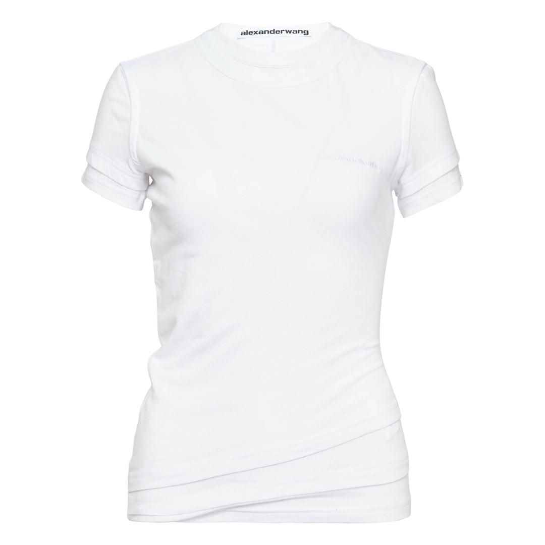 Layered Short Sleeve Top