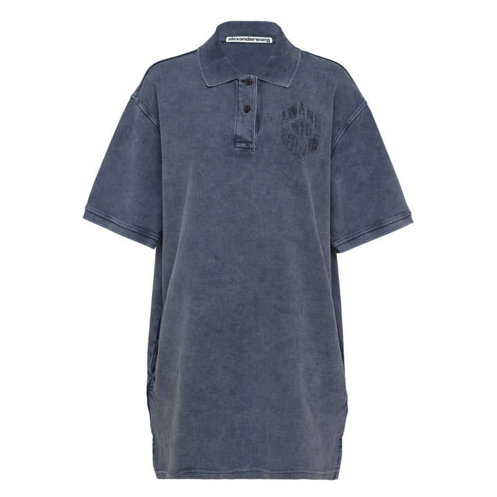 Alexander Wang Oversized High-Low Polo Mini Dress – Available at Club 21, Official Retailer in Singapore, Malaysia & Thailand with Global Shipping Online