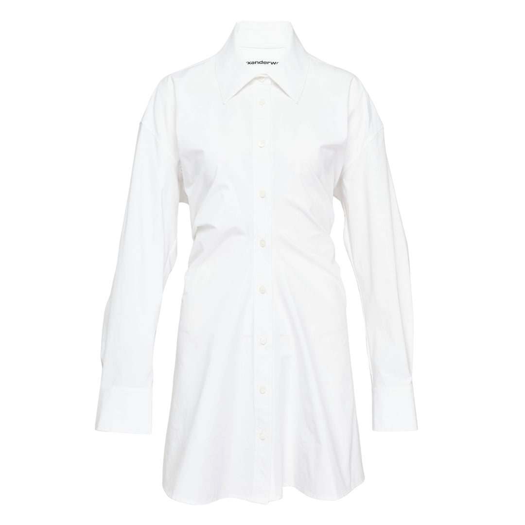 Long Sleeve Mini Shirt Dress