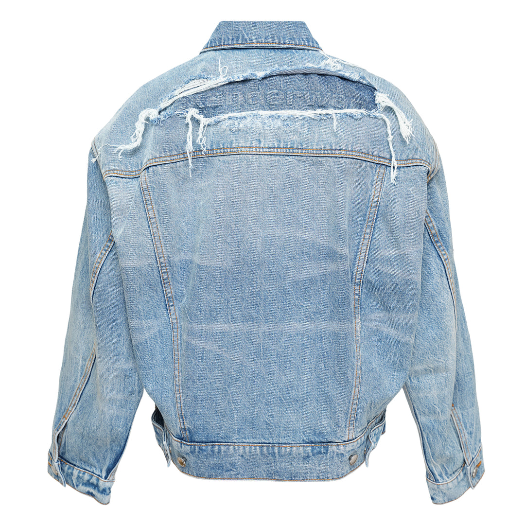 Logo Distressed Game Jacket