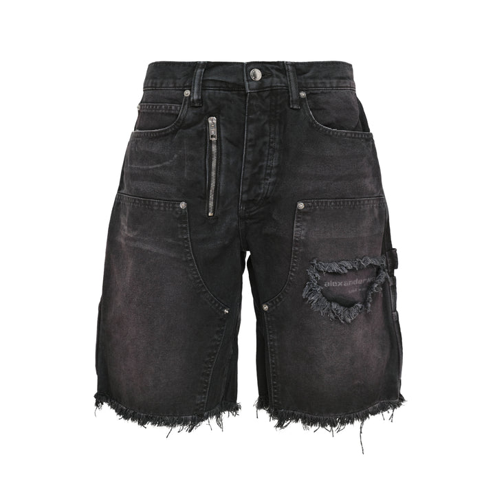 Mid Rise Carpenter Shorts