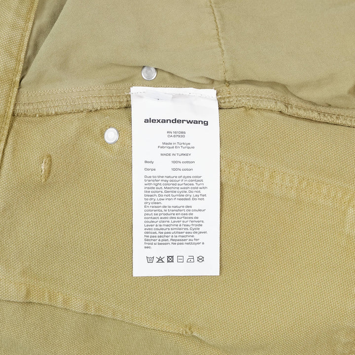 Mid Rise Carpenter Pants With Zip