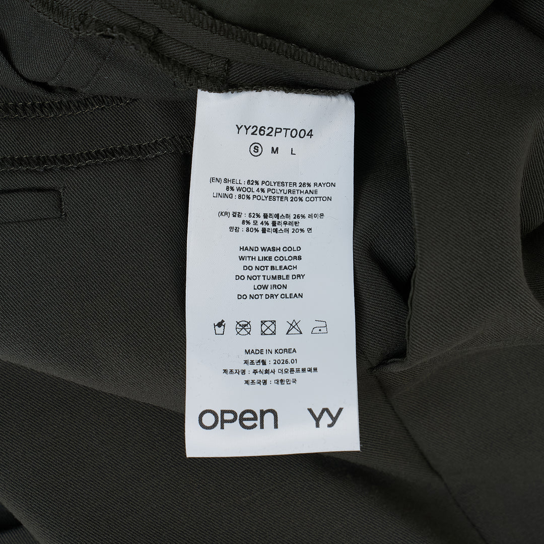 OPEN YY Gathered Capri Shorts – Available at Club 21, Official Retailer in Singapore, Malaysia & Thailand with Global Shipping Online