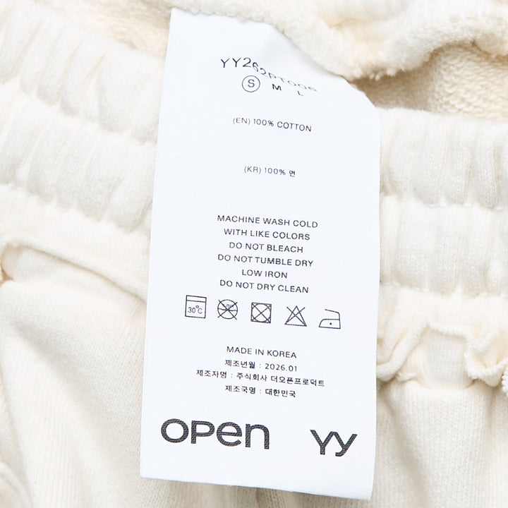 OPEN YY Curved Zip Sweat Pants – Available at Club 21, Official Retailer in Singapore, Malaysia & Thailand with Global Shipping Online