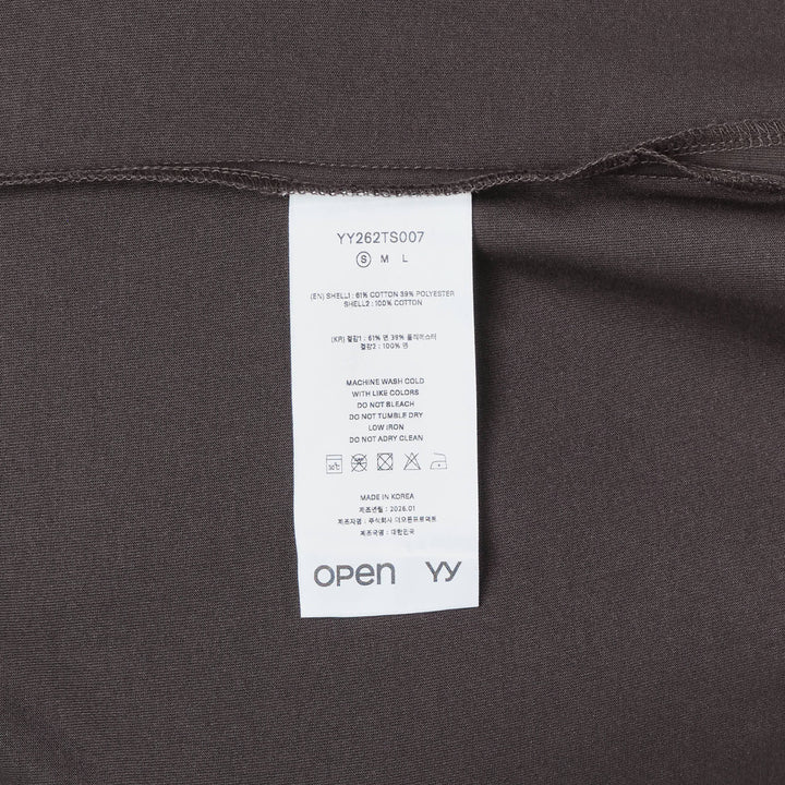 Curved Button Panel Tee
