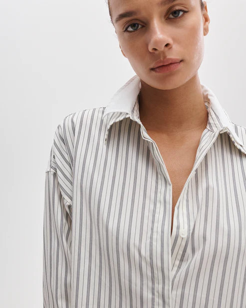 Marin Stripe Layered Shirt