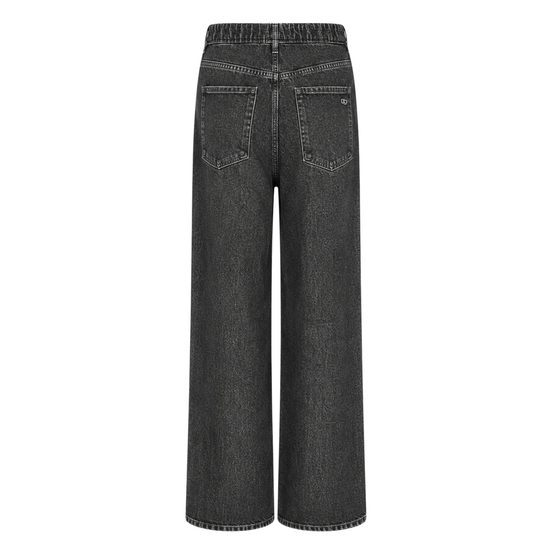 Side Stripe Wide Leg Jeans