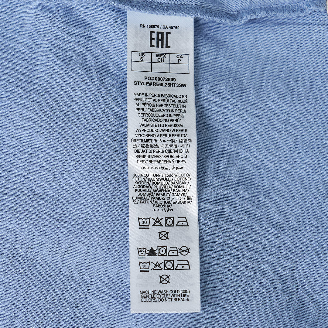 Slub V-Neck Tee