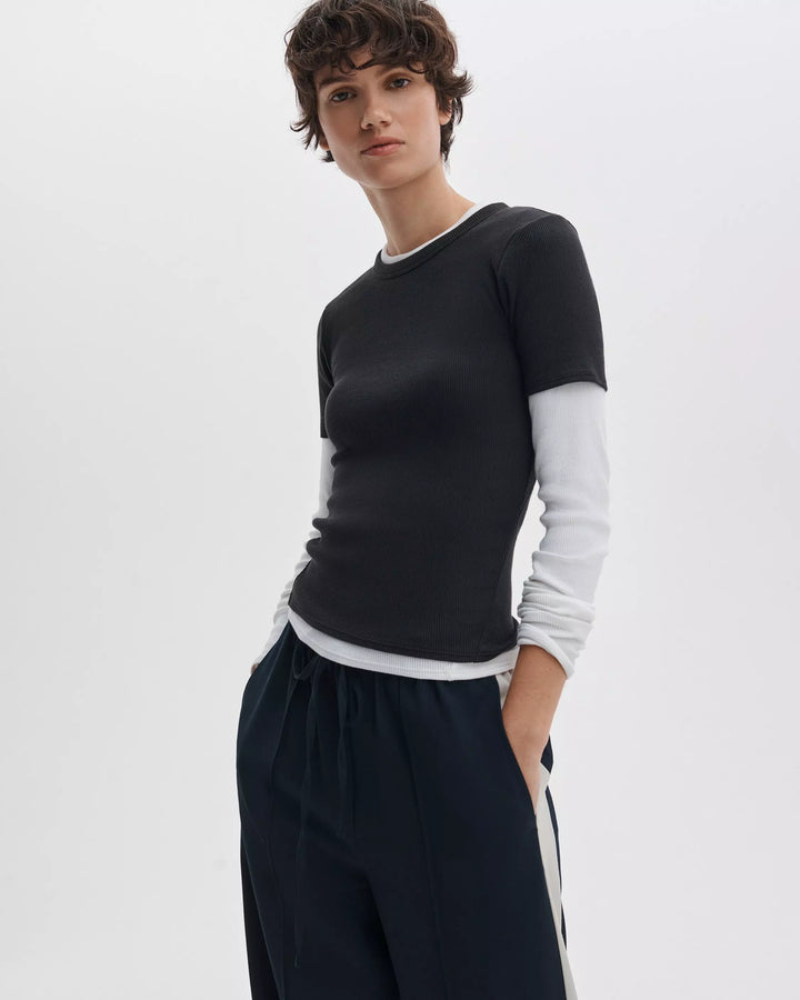 Essential Ribbed Tee