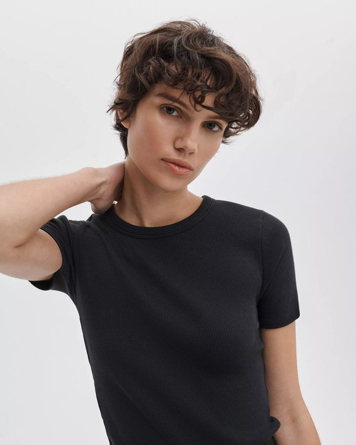 Essential Ribbed Tee