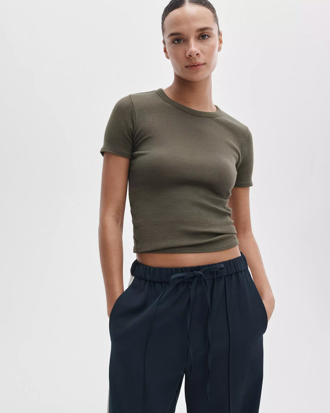 Essential Ribbed Tee