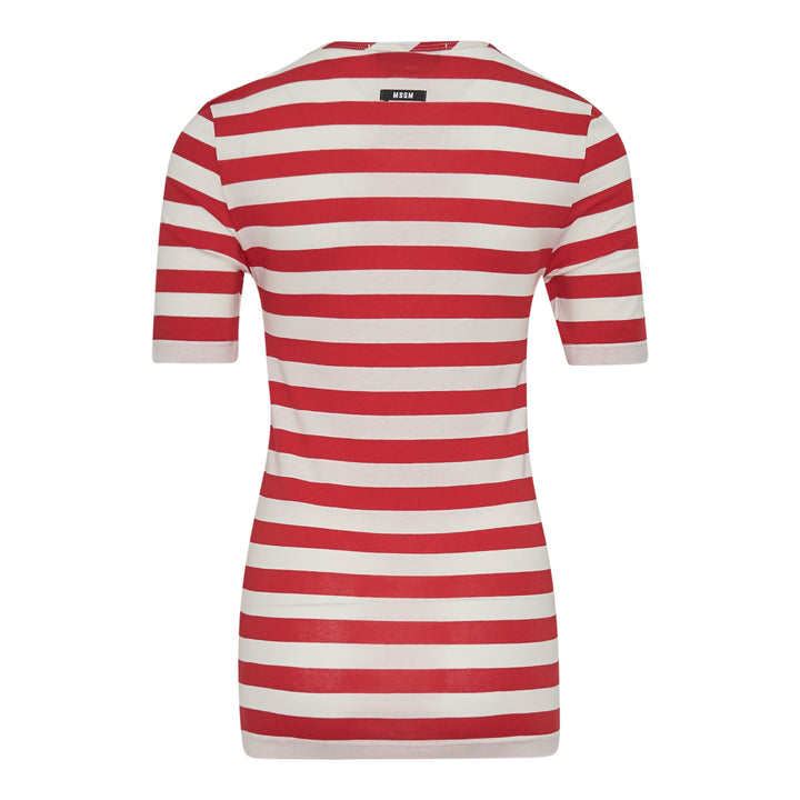 MSGM Striped T-Shirt – Available at Club 21, Official Retailer in Singapore, Malaysia & Thailand with Global Shipping Online