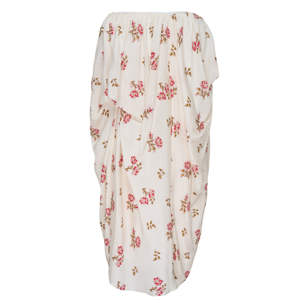 Erdem Floral Print Silk Draped Midi Skirt – Available at Club 21, Official Retailer in Singapore, Malaysia & Thailand with Global Shipping Online