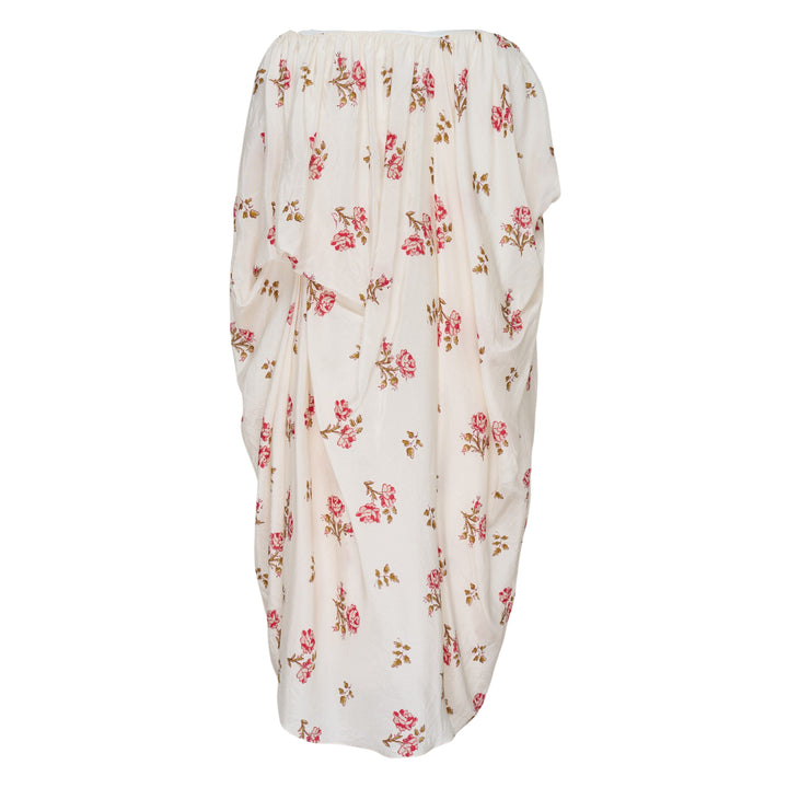 Erdem Floral Print Silk Draped Midi Skirt – Available at Club 21, Official Retailer in Singapore, Malaysia & Thailand with Global Shipping Online