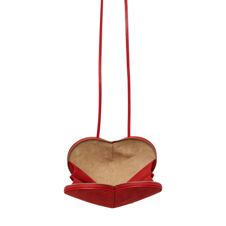 Le Coeur Shoulder Bag Suede