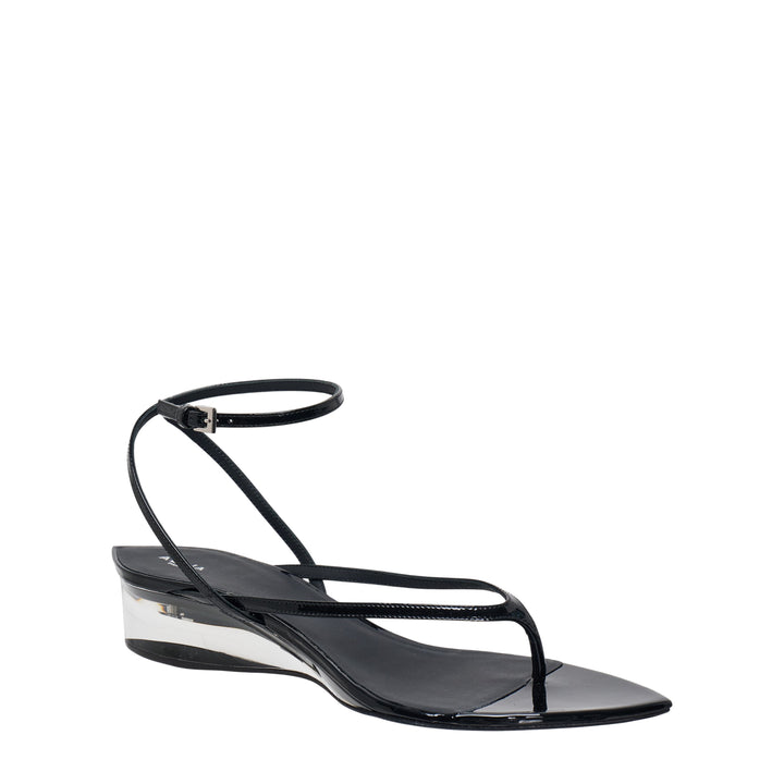 Invisible Wedge Thong Sandals