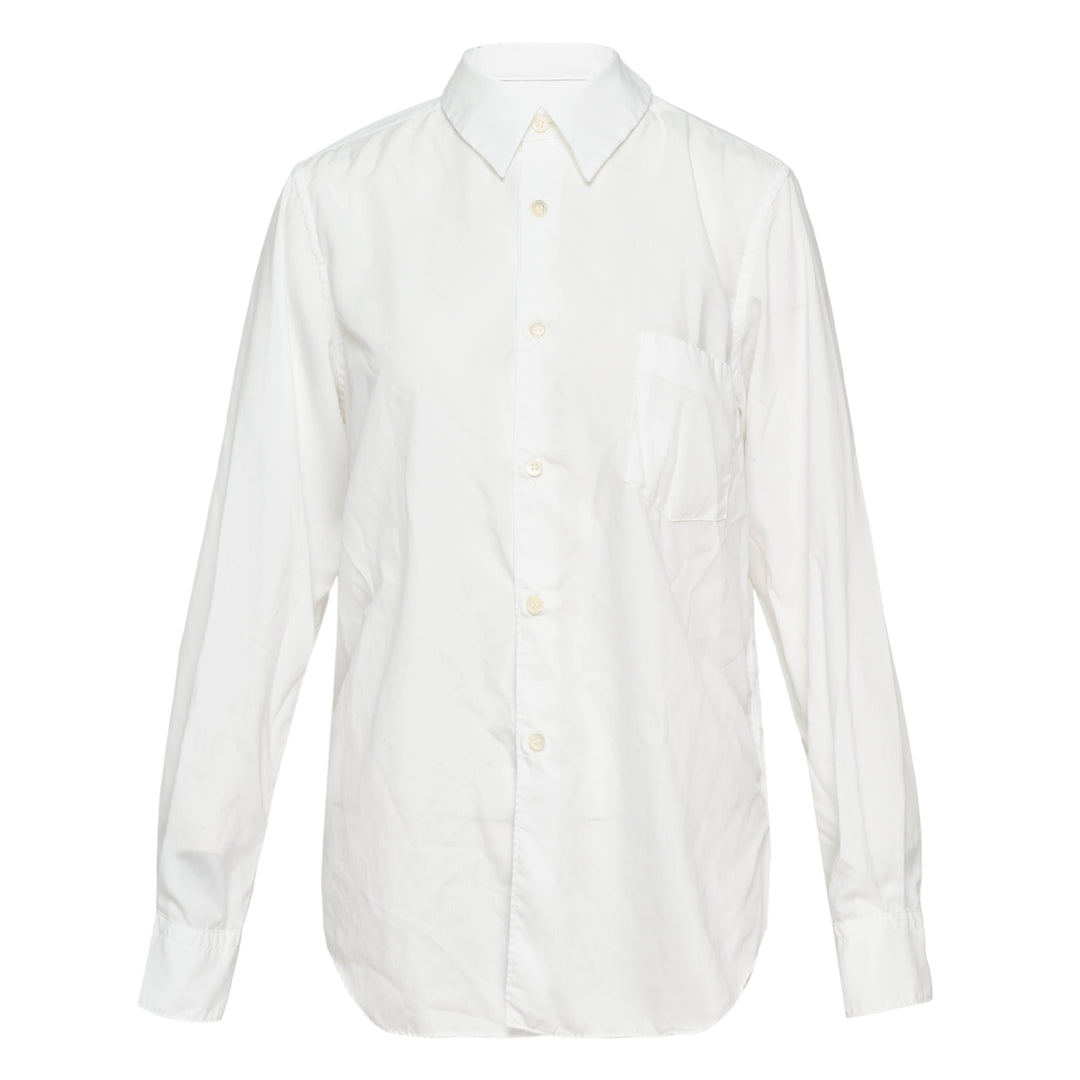 COMME des GARCONS Polyester Spun Broad Thin Shirt – Available at Club 21, Official Retailer in Singapore, Malaysia & Thailand with Global Shipping Online