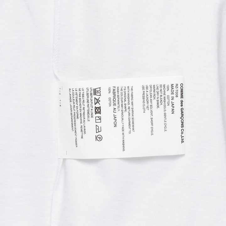 COMME des GARCONS Cotton Jersey Tee – Available at Club 21, Official Retailer in Singapore, Malaysia & Thailand with Global Shipping Online