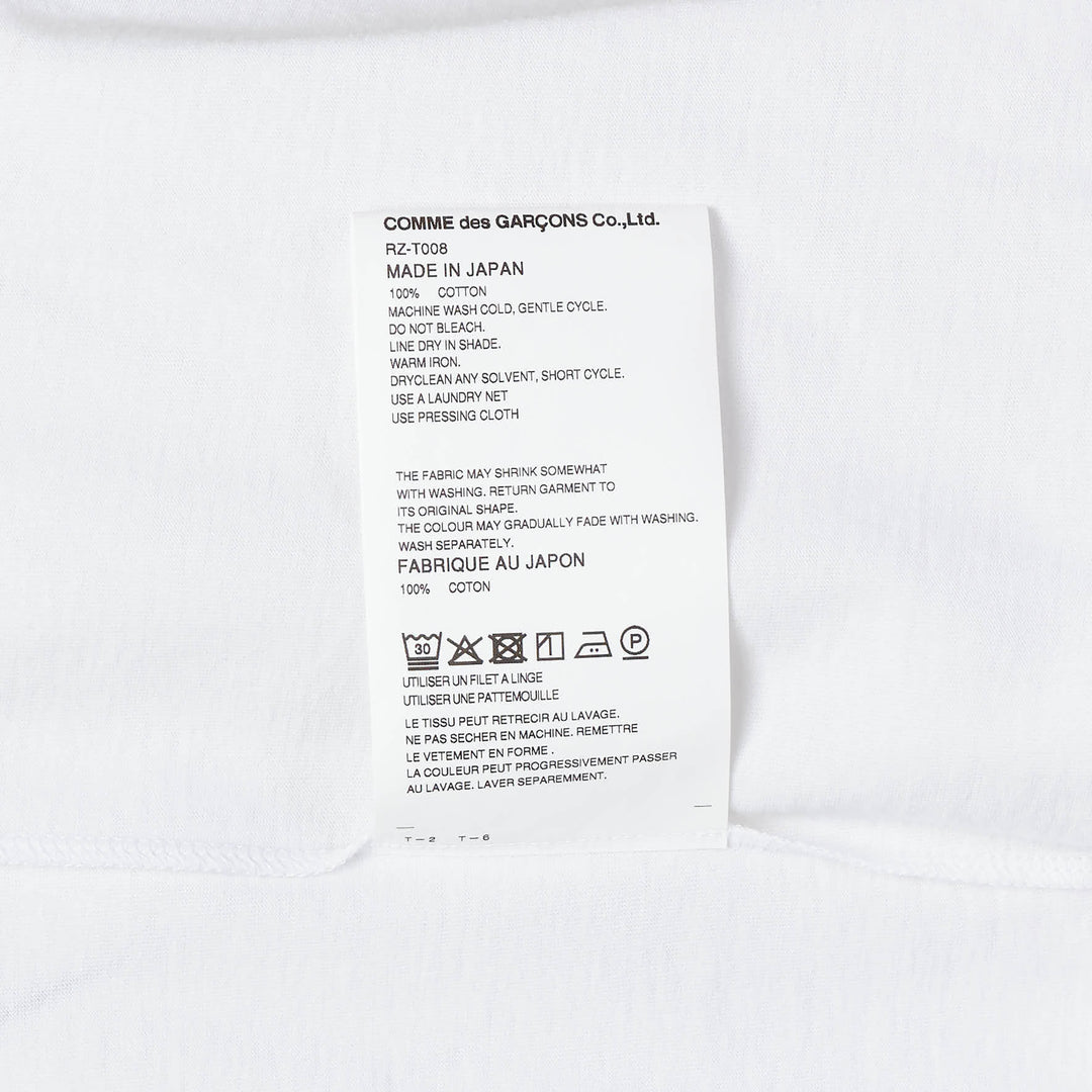 COMME des GARCONS Cotton Jersey T-Shirt – Available at Club 21, Official Retailer in Singapore, Malaysia & Thailand with Global Shipping Online