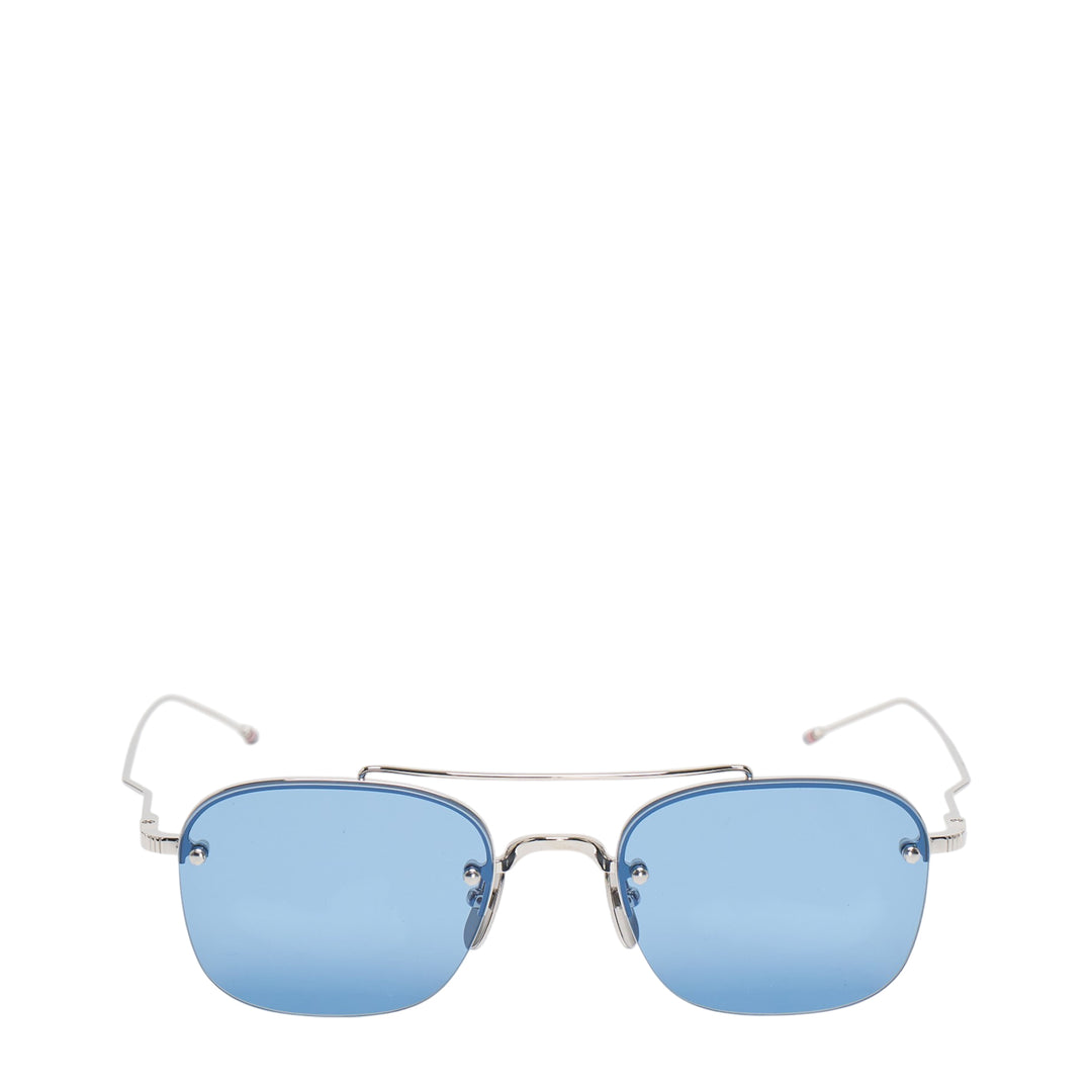 Thom Browne Semi-Rimless Pilot Sunglasses – Available at Club 21, Official Retailer in Singapore, Malaysia & Thailand with Global Shipping Online