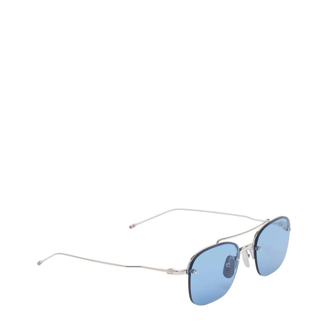 Thom Browne Semi-Rimless Pilot Sunglasses – Available at Club 21, Official Retailer in Singapore, Malaysia & Thailand with Global Shipping Online