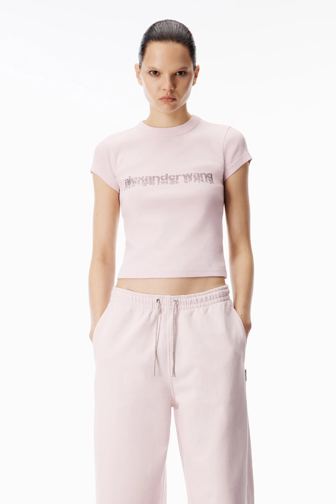 Baby Tee With Hotfix Graphic