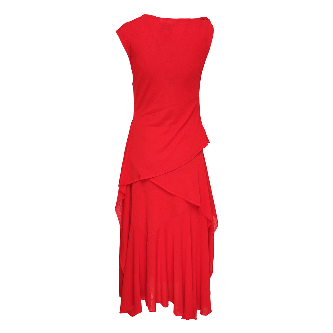 GANNI Marl Mesh Draped Knot Detail Dress – Available at Club 21, Official Retailer in Singapore, Malaysia & Thailand with Global Shipping Online