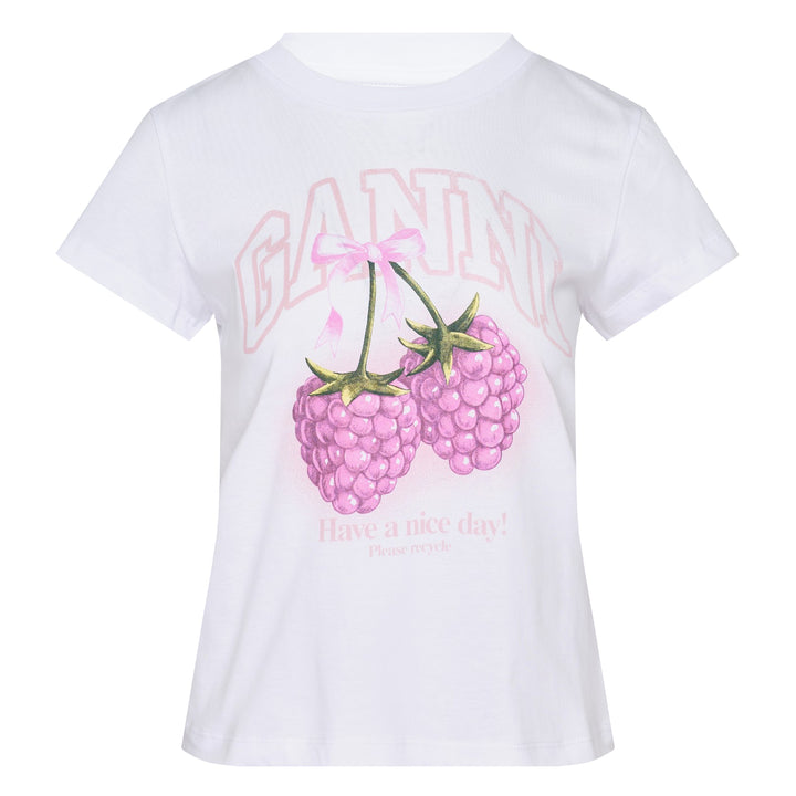 GANNI Baby Fit T-Shirt – Available at Club 21, Official Retailer in Singapore, Malaysia & Thailand with Global Shipping Online