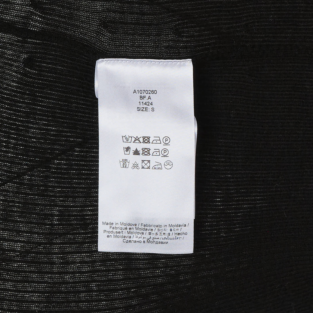 GANNI Sheer Wool Ribbed Polo – Available at Club 21, Official Retailer in Singapore, Malaysia & Thailand with Global Shipping Online