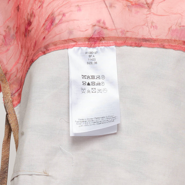 GANNI Shibori Organza Printed Stretch Skirt – Available at Club 21, Official Retailer in Singapore, Malaysia & Thailand with Global Shipping Online