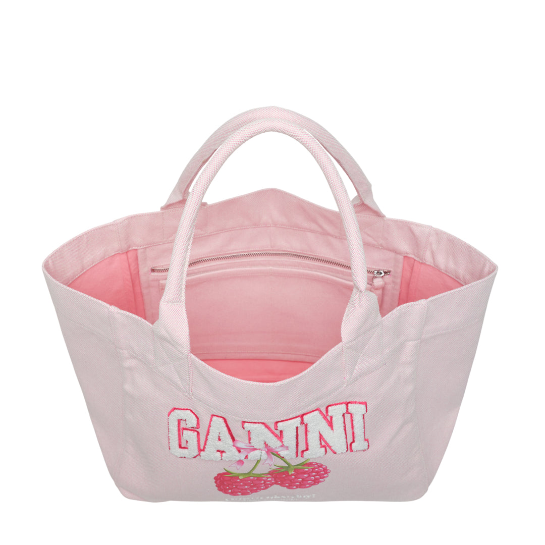 GANNI Medium Trapeze Shopper Tote Bag – Available at Club 21, Official Retailer in Singapore, Malaysia & Thailand with Global Shipping Online