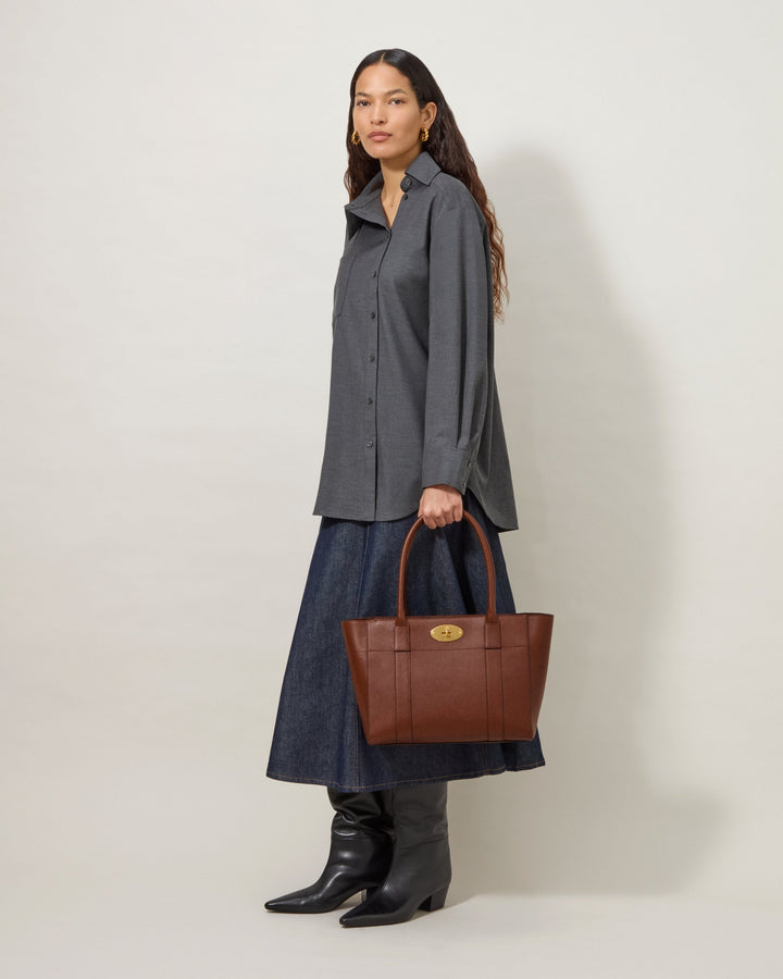 Mulberry Bayswater 9 To 5 Two Tone Tote Bag – Available at Club 21, Official Retailer in Singapore, Malaysia & Thailand with Global Shipping Online