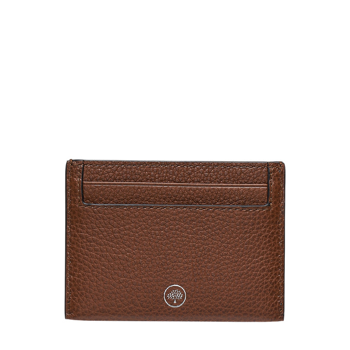 Credit Card Slip Oak Two Tone Small Classic Grain