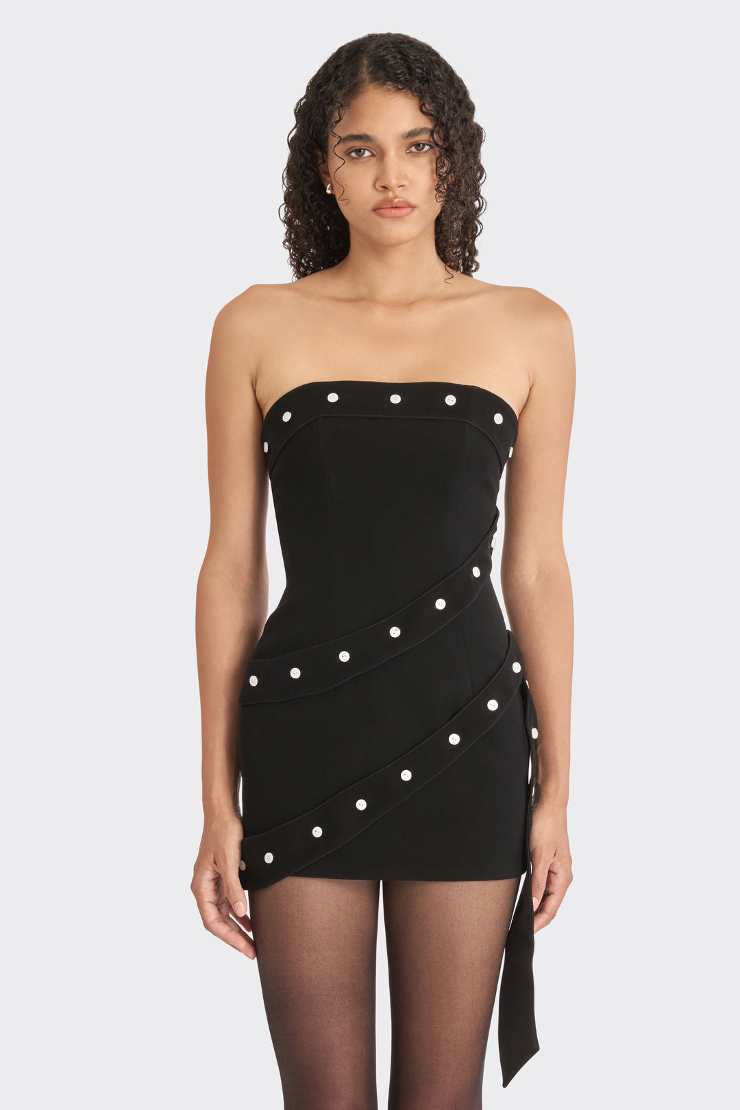 Stolen Stores Wrap Button Mini Dress – Available at Club 21, Official Retailer in Singapore, Malaysia & Thailand with Global Shipping Online