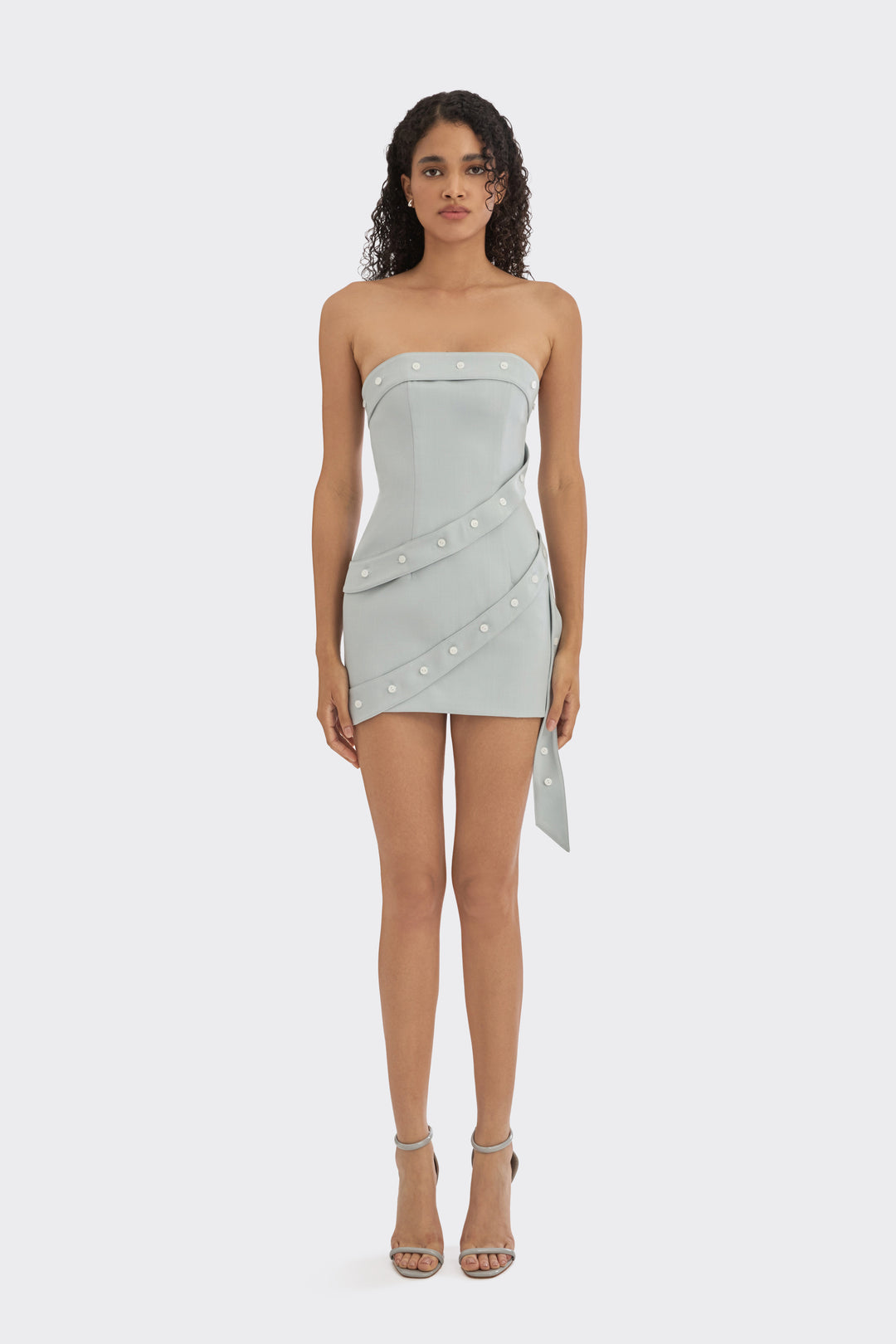 Stolen Stores Wrap Button Mini Dress – Available at Club 21, Official Retailer in Singapore, Malaysia & Thailand with Global Shipping Online