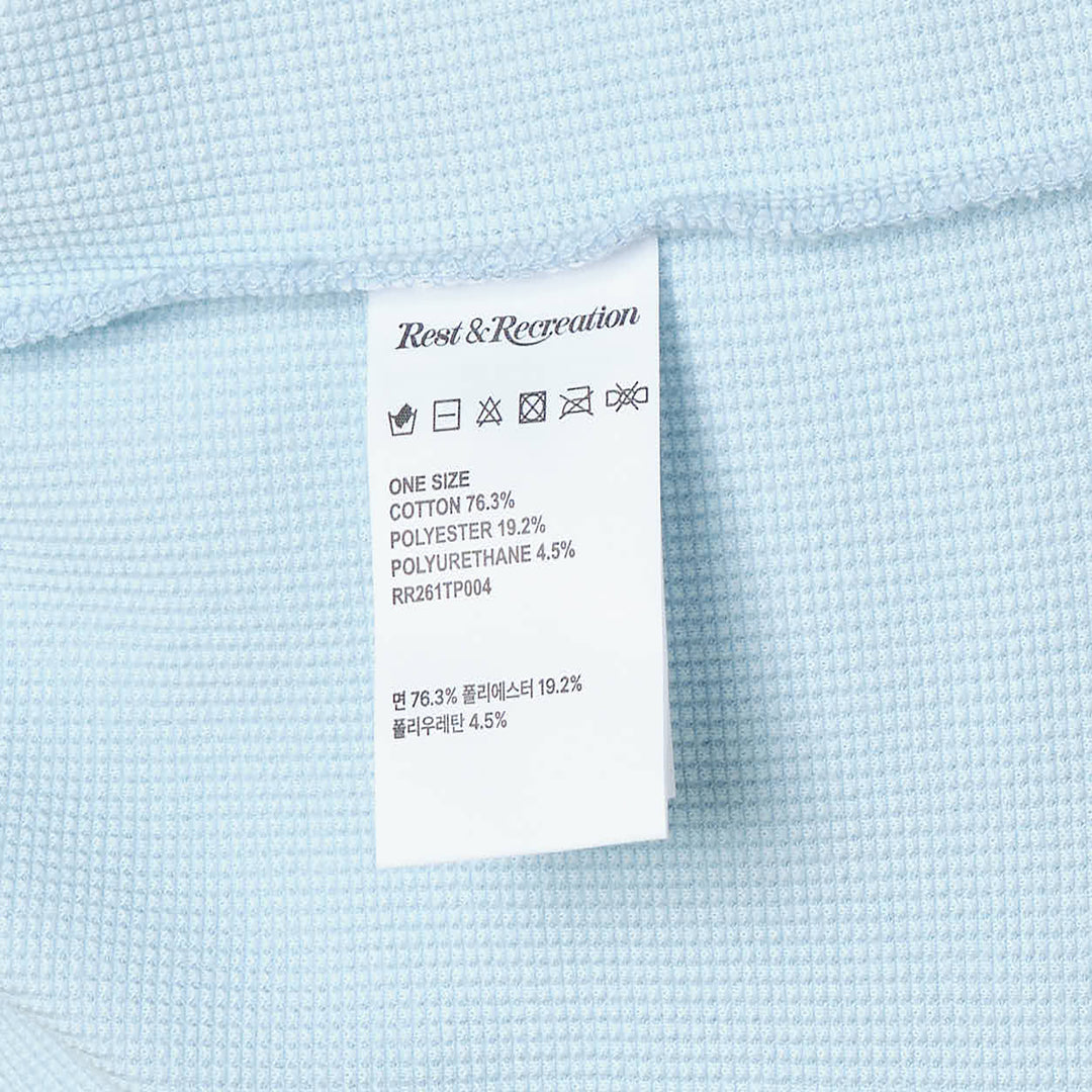 Rest&Recreation Waffle Sleeveless Tank – Available at Club 21, Official Retailer in Singapore, Malaysia & Thailand with Global Shipping Online