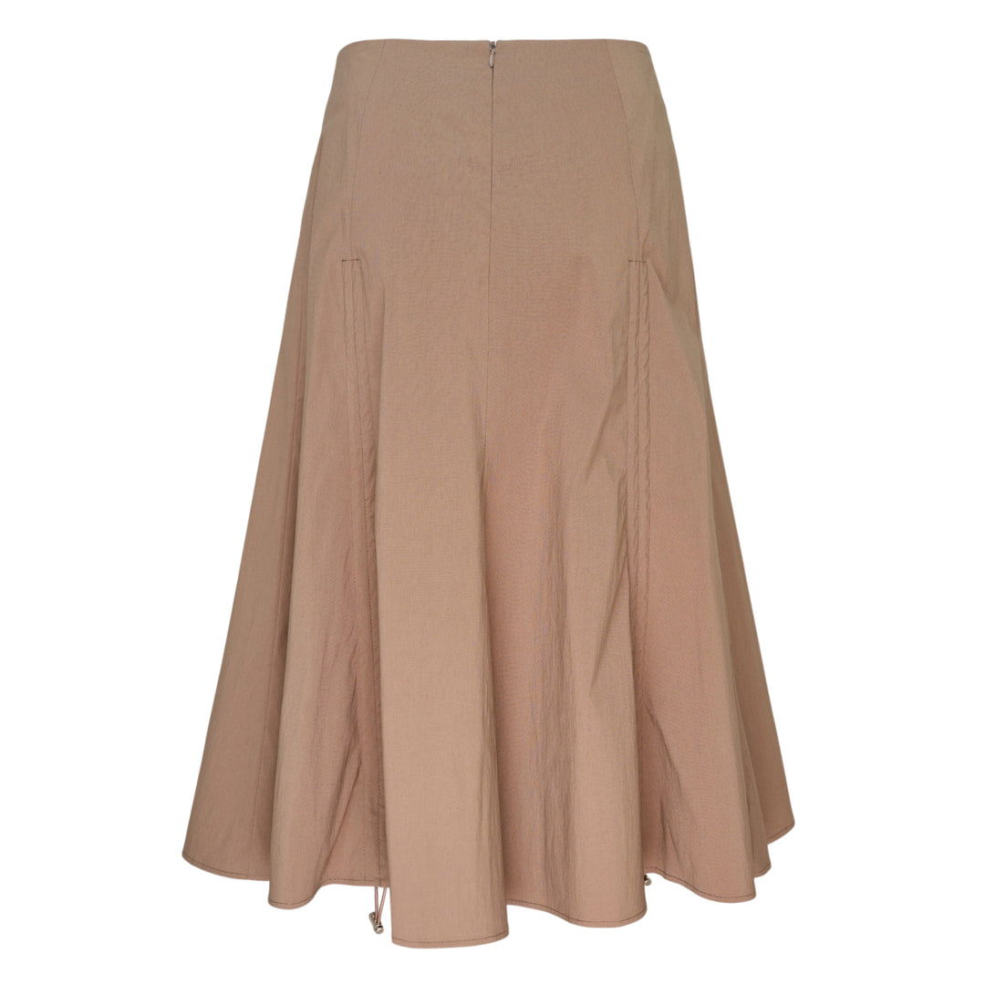 A-Line Midi Skirt