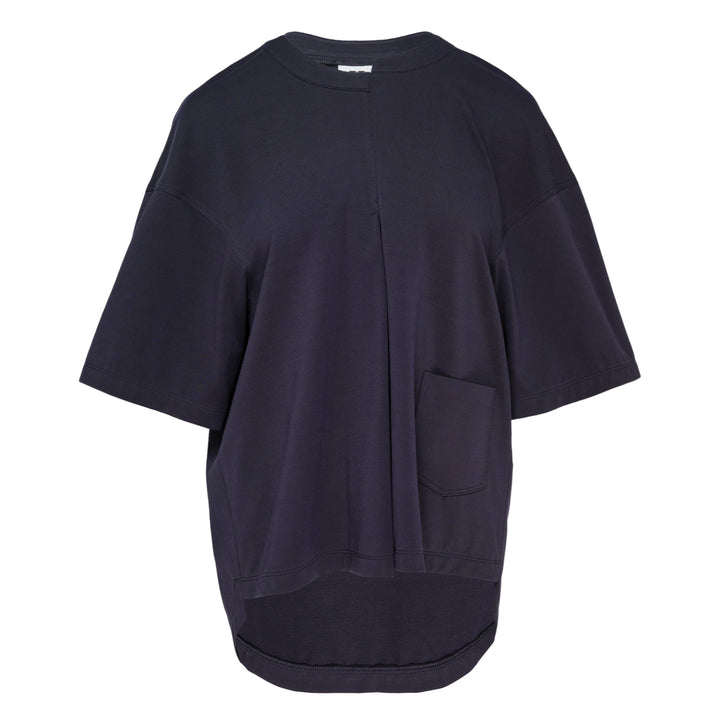 Navy Jersey Single Pocket Tee