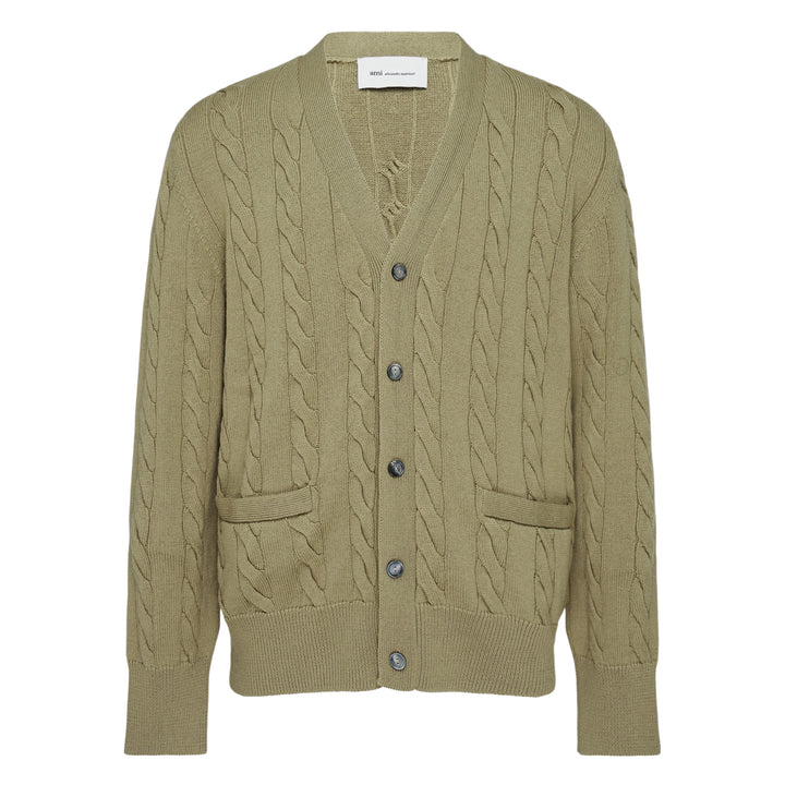AMI Cable Stitch Cardigan – Available at Club 21, Official Retailer in Singapore, Malaysia & Thailand with Global Shipping Online