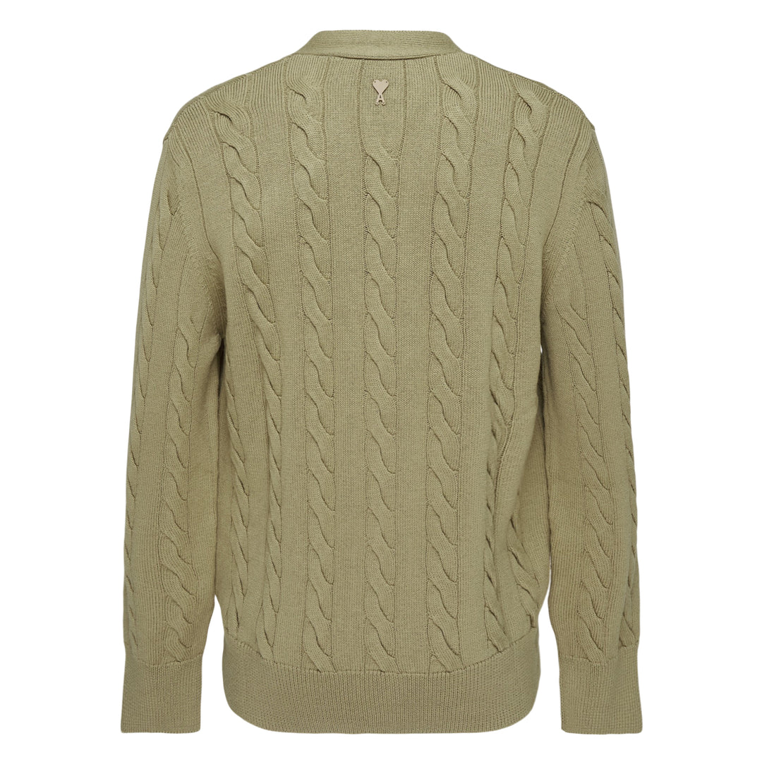 AMI Cable Stitch Cardigan – Available at Club 21, Official Retailer in Singapore, Malaysia & Thailand with Global Shipping Online