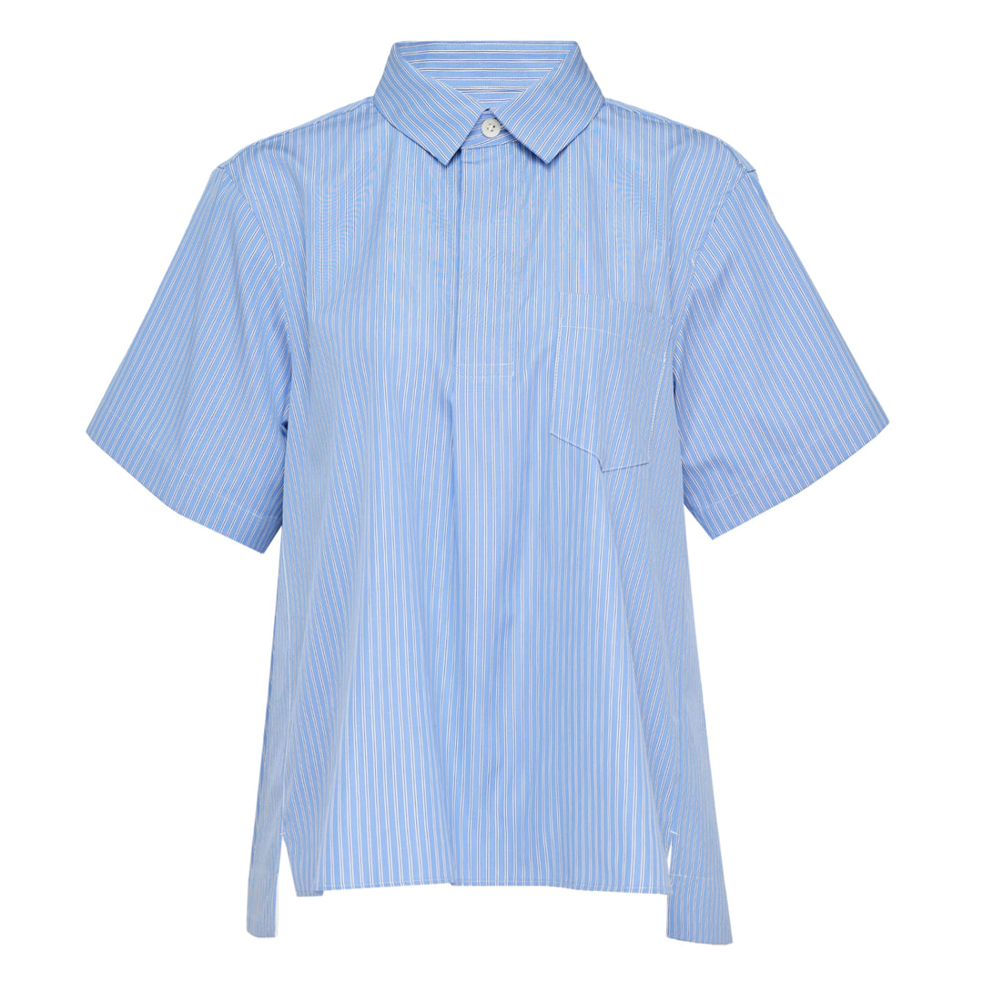 Cotton Poplin Short Sleeve Shirt