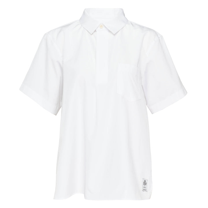 Cotton Poplin Short Sleeve Shirt