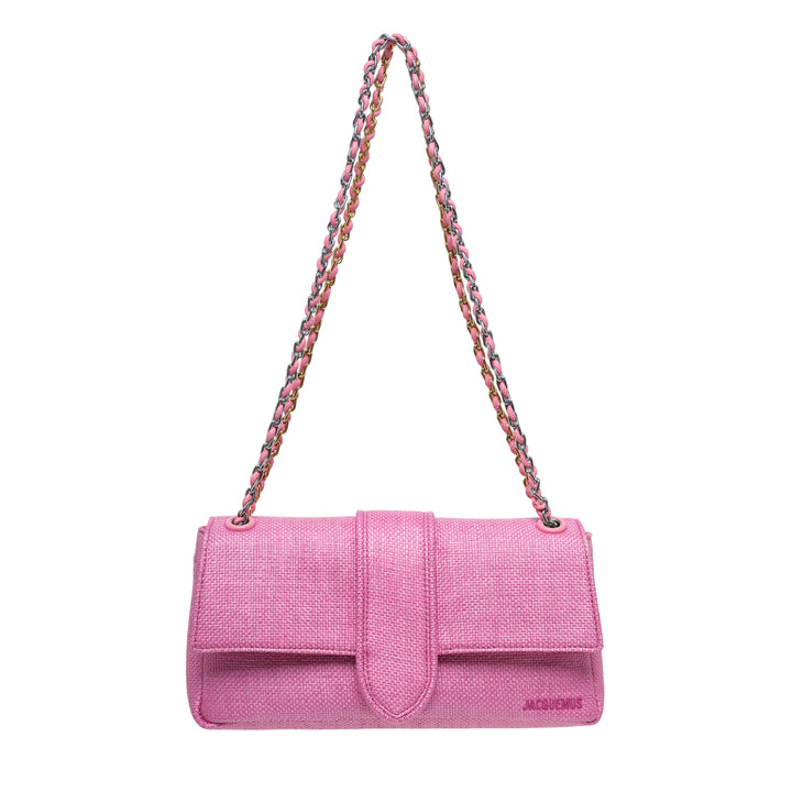 JACQUEMUS Le Bambino Chaine Woven Shoulder Bag – Available at Club 21, Official Retailer in Singapore, Malaysia & Thailand with Global Shipping Online
